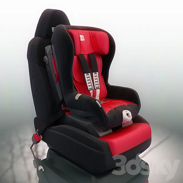 Chair Bebi Britax 3D Model Chair Bebi Britax 3D Model