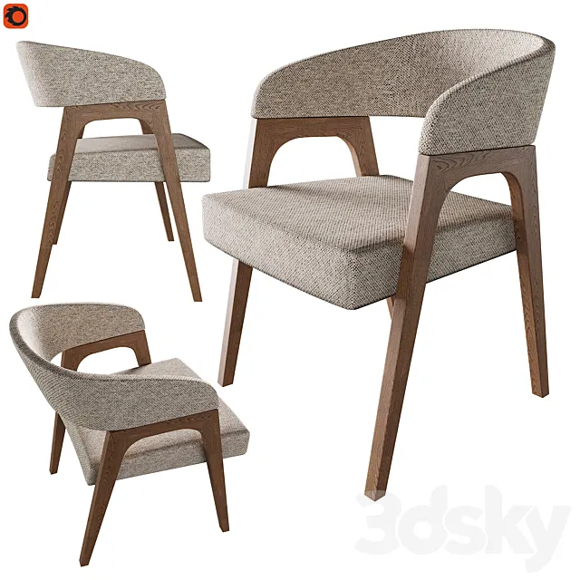 Chair Bern Deephouse 3D Model Chair Bern Deephouse 3D Model