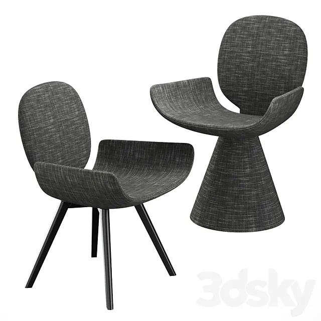 Chair Bonaldo YOUPI 3D Model Chair Bonaldo YOUPI 3D Model