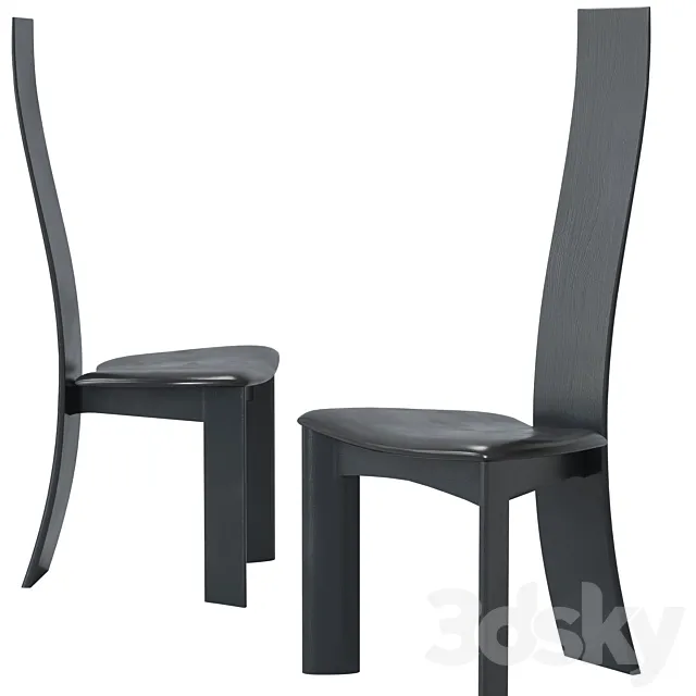 Chair BY BOB & DRIES VAN DEN BERGHE 3DModel