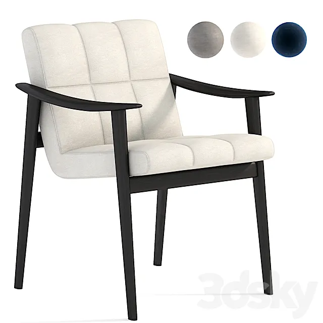 Chair by Minotti 3D Model Chair by Minotti 3D Model