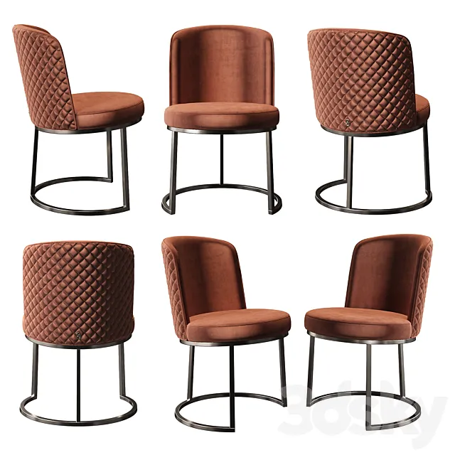 Chair California Yemek Odasi Takimi 3D Model