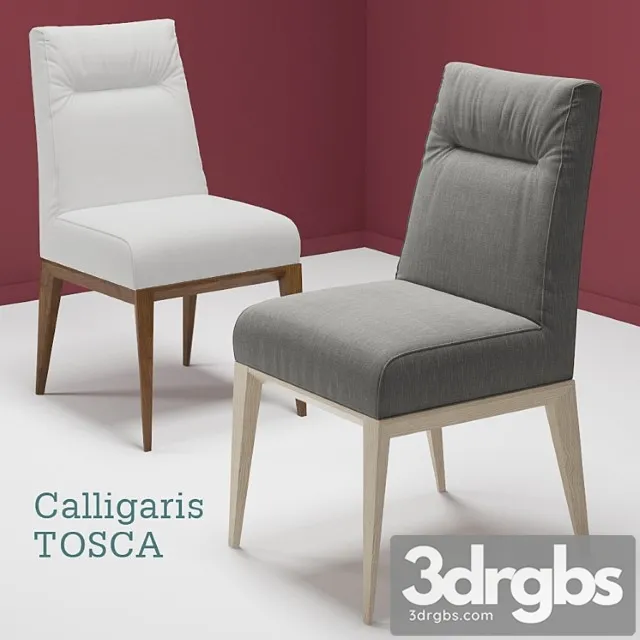 Chair Calligaris Tosca 3D Model Download