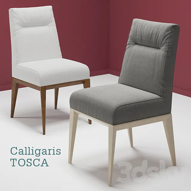 Chair Calligaris Tosca 3D Model