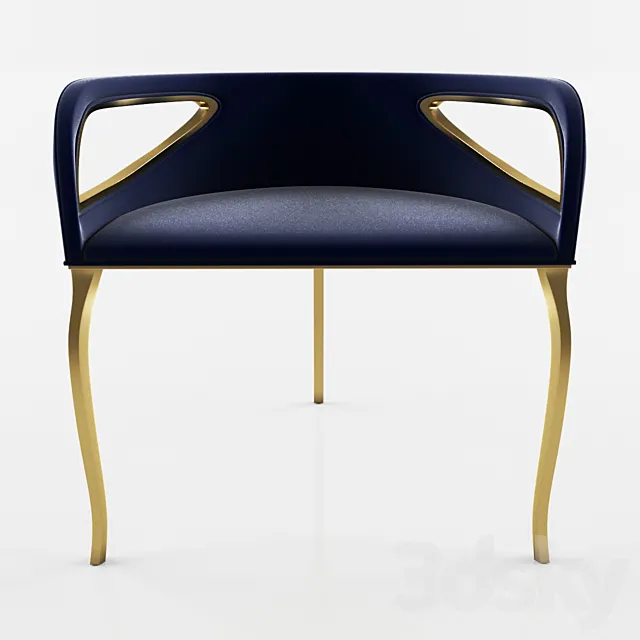chair CHANDRA (KOKET Fabric Collection) 3D Model chair CHANDRA (KOKET Fabric Collection) 3D Model