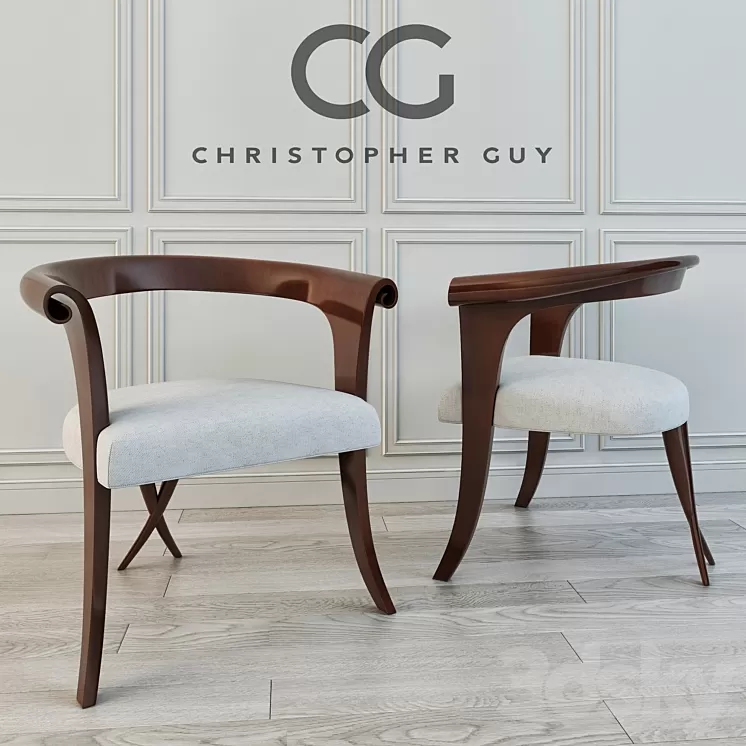 Chair Christopher Guy 3D Model Chair Christopher Guy 3D Model