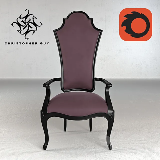 Chair. Christopher Guy. CRILLON 3DModel
