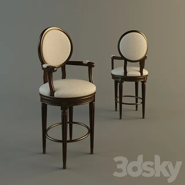 Chair classic 3DModel Chair classic 3DModel