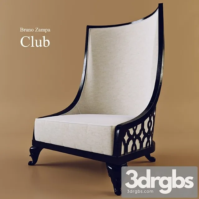 Chair Club 1 3D Model Download Chair Club 1 3D Model Download