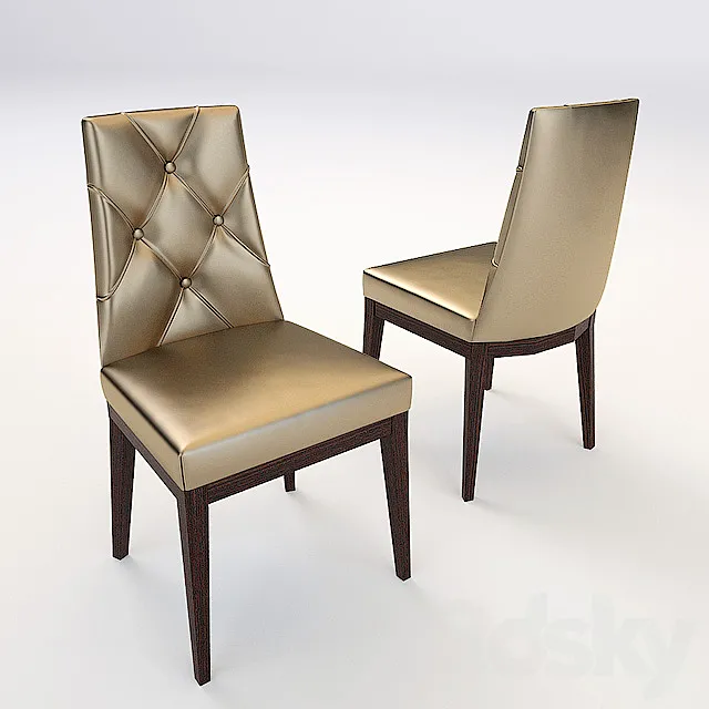 Chair Collinet Kolb Chair 3D Model Chair Collinet Kolb Chair 3D Model