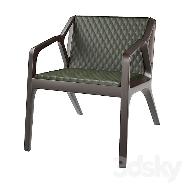 Chair Crystal K 3D Model Chair Crystal K 3D Model