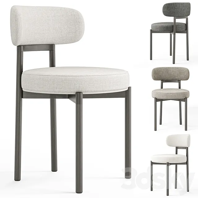 Chair Davis by Dantonehome 3D Model Chair Davis by Dantonehome 3D Model