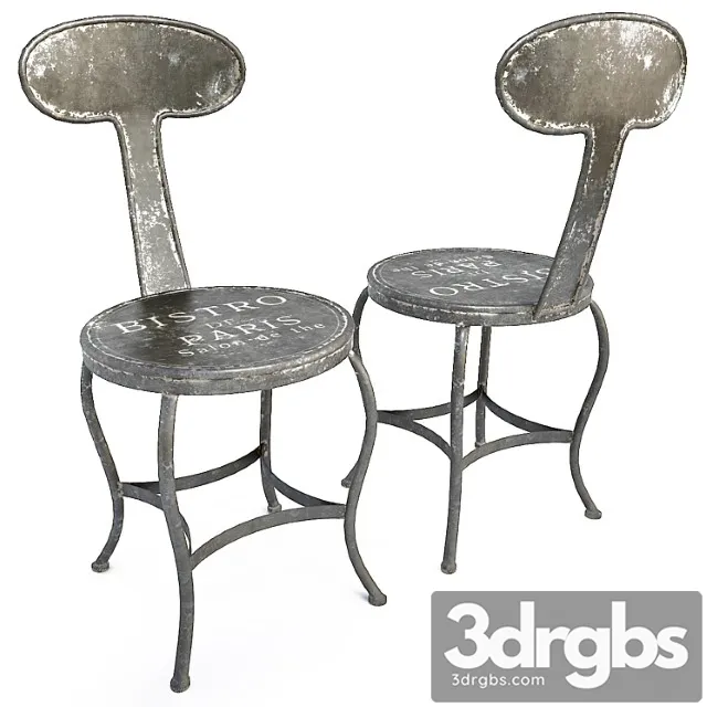 Chair dialma brown 2 3D Model Download