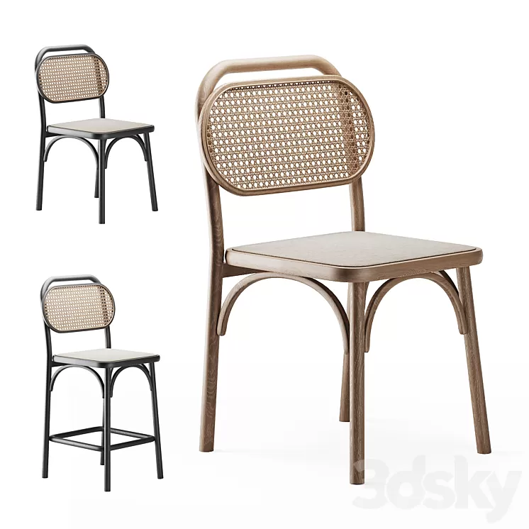 Chair Doriane 3D Model