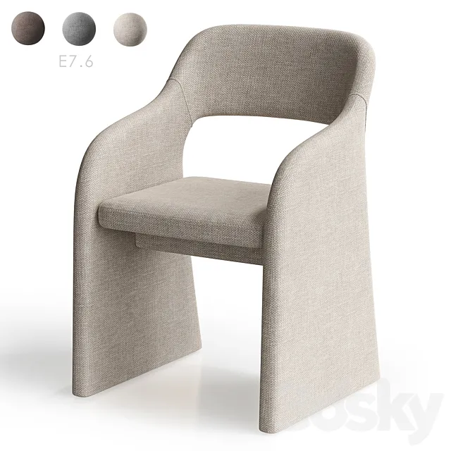 Chair E7.6 from Ellipse 3D Model