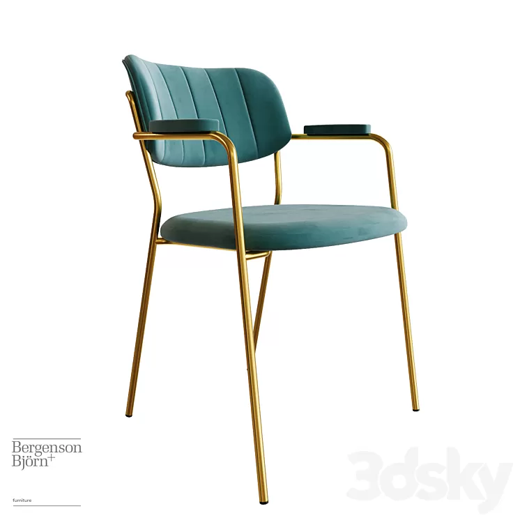 Chair Eirill Bergenson Bjorn 3D Model