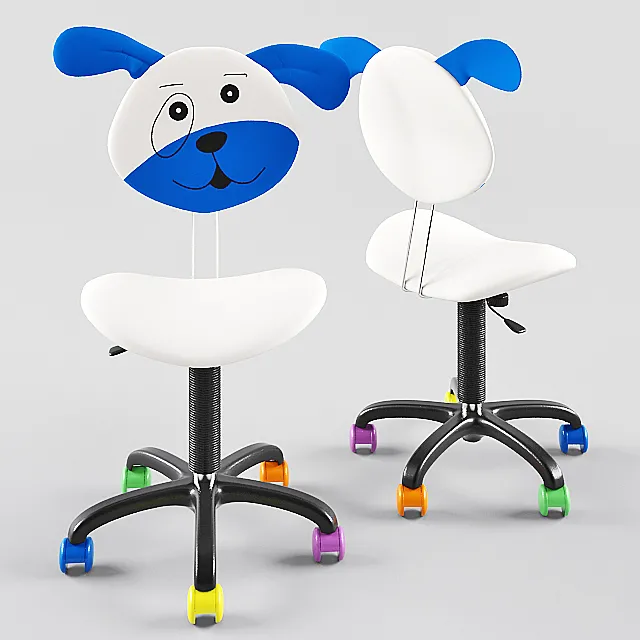 Chair for children 3D Model Chair for children 3D Model
