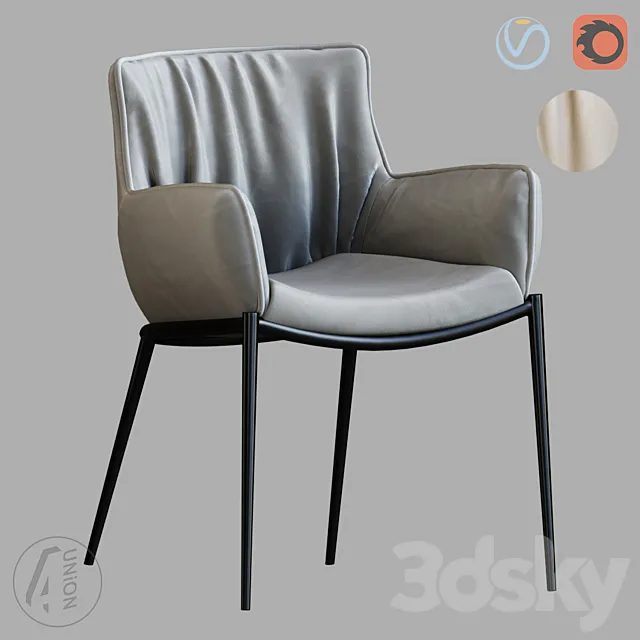 Chair GENUI S-6114 4Union.ru 3D Model Chair GENUI S-6114 4Union.ru 3D Model