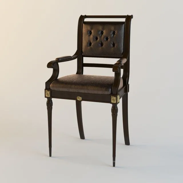 Chair Gilli 3D Model Chair Gilli 3D Model
