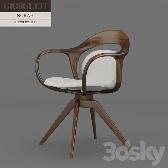 Chair Giorgetti NORAH _ Chair Giorgetti NORAH 3D Model Chair Giorgetti NORAH _ Chair Giorgetti NORAH 3D Model