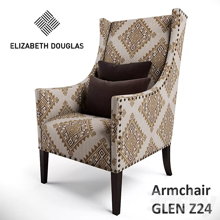 Chair Glen Z24 Elizabeth Douglas 3D Model