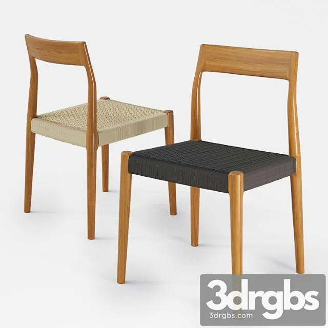 Chair great dane moller 2 3D Model Download Chair great dane moller 2 3D Model Download