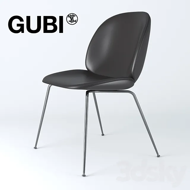 Chair Gubi Beetle 3D Model
