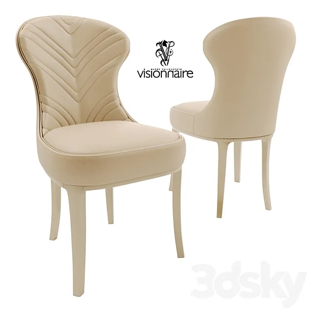 Chair Gypsy Rose IPE Cavalli (Visionnaire) 3D Model