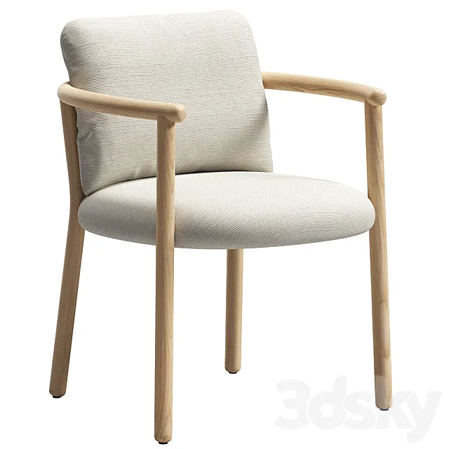 Chair Heri O _ B&B Italia 3D Model Chair Heri O _ B&B Italia 3D Model