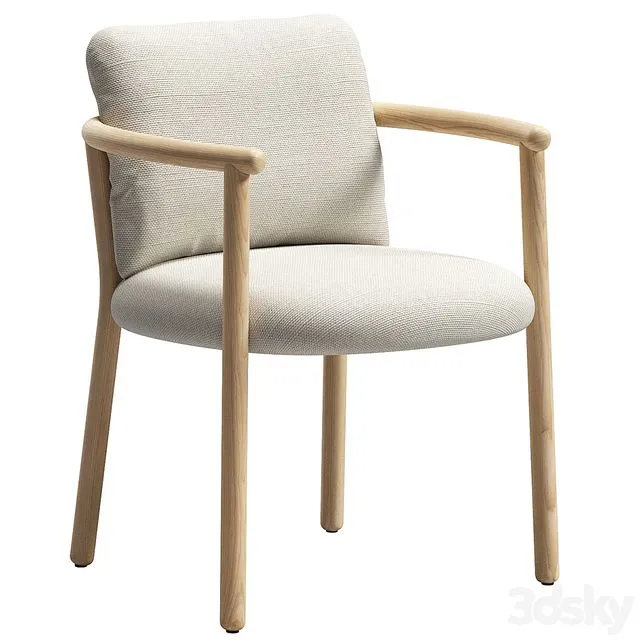 Chair Heri O B&B Italia 3D Model Chair Heri O B&B Italia 3D Model