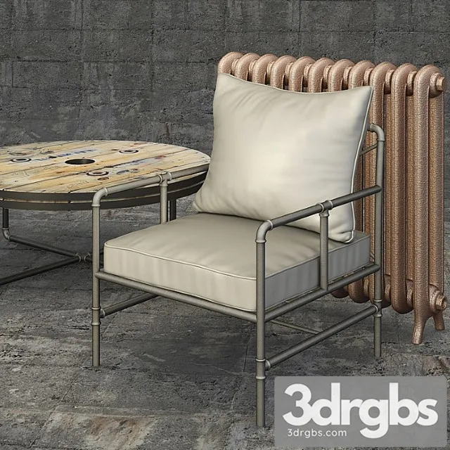 Chair Houzz Tallahassee Table 3D Model Download Chair Houzz Tallahassee Table 3D Model Download