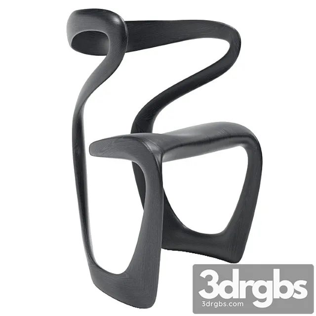Chair in ebonized limed oak (thomas vaughan) 2 3D Model Download Chair in ebonized limed oak (thomas vaughan) 2 3D Model Download