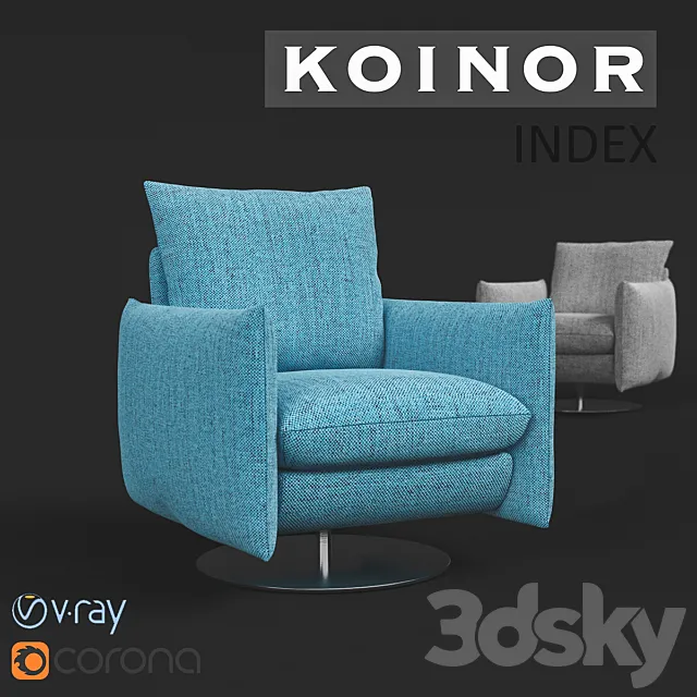 chair INDEX KOINOR 3D Model