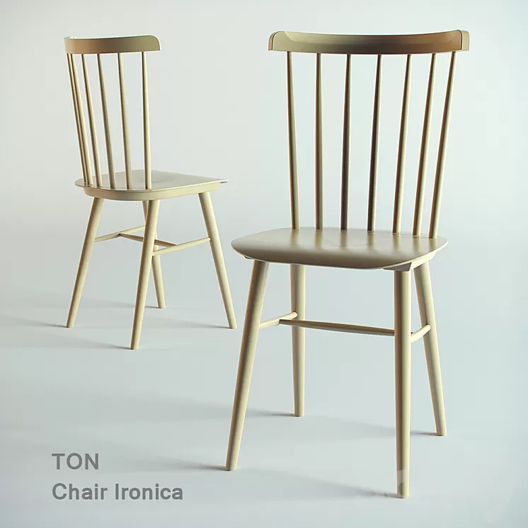 Chair Ironica TON 3D Model