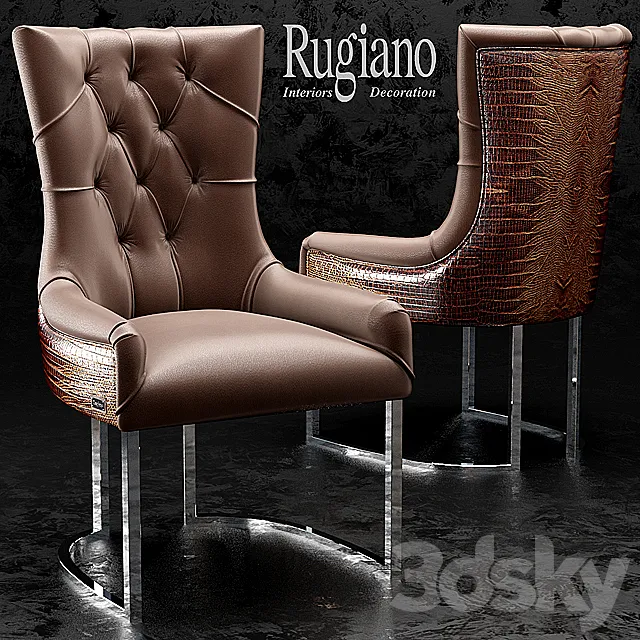 Chair ITACA RUGIANO 3DModel