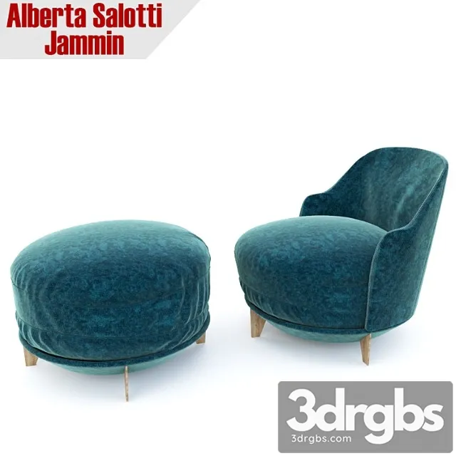 Chair Jammin Ot Albert Salotti 1 3D Model Download Chair Jammin Ot Albert Salotti 1 3D Model Download