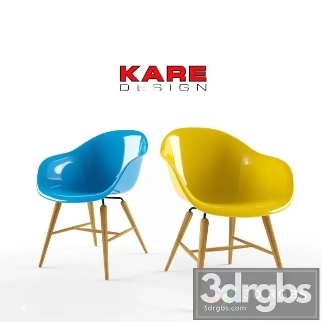 Chair Kare Armrest 3D Model Download Chair Kare Armrest 3D Model Download