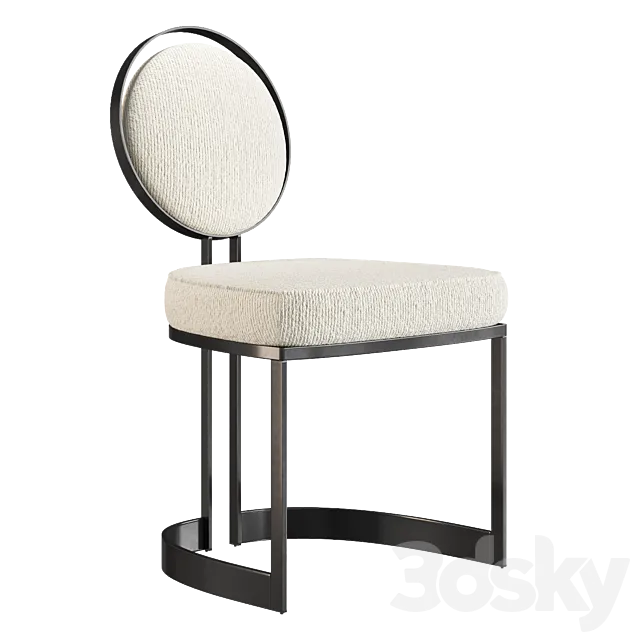 Chair LA LUNE from caracole 3D Model Chair LA LUNE from caracole 3D Model