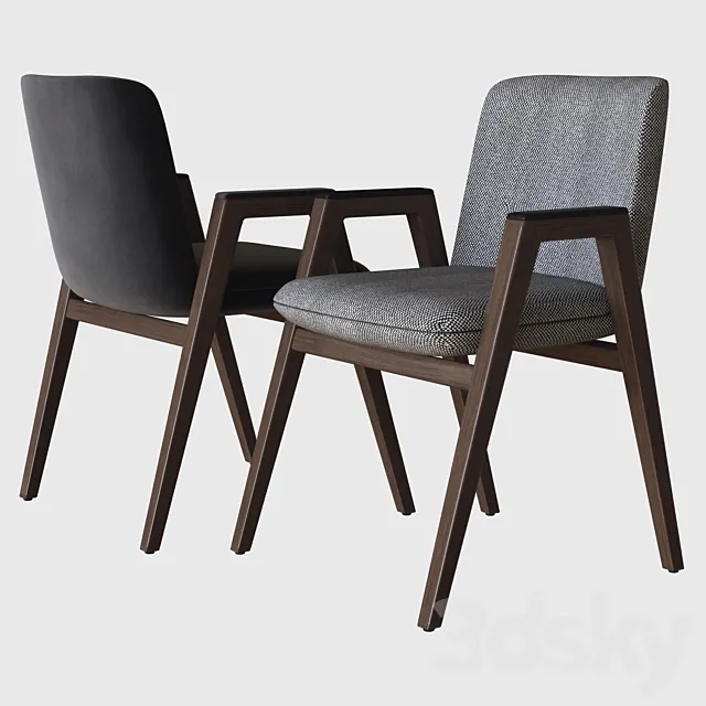 chair lance minotti 3D Model