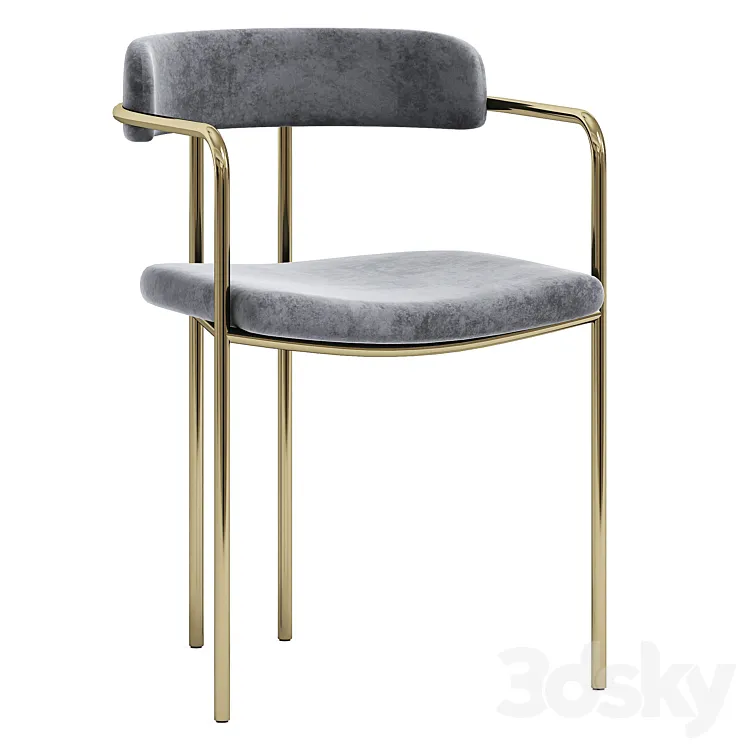 Chair Lenox from Romatti 3D Model Free Download