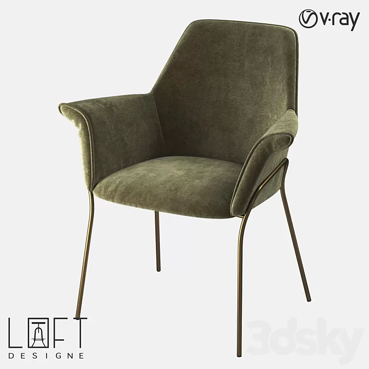 Chair LoftDesigne 31004 model 3D Model Chair LoftDesigne 31004 model 3D Model