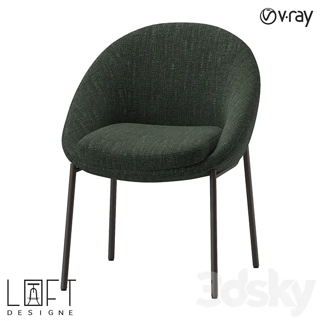 Chair LoftDesigne 36578 model 3D Model
