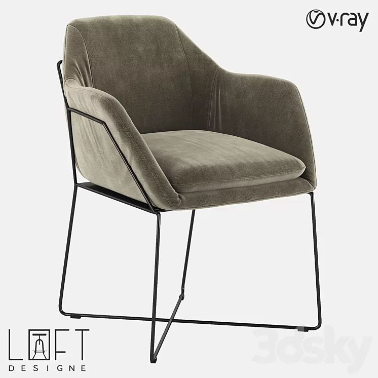 Chair LoftDesigne 3995 model 3D Model Chair LoftDesigne 3995 model 3D Model