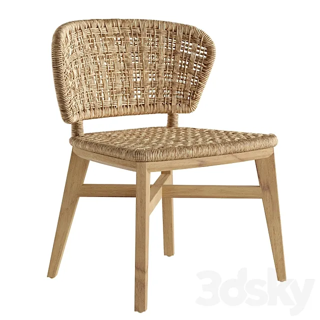 Chair LoftDesigne 40600 Dining Chair 3D Model