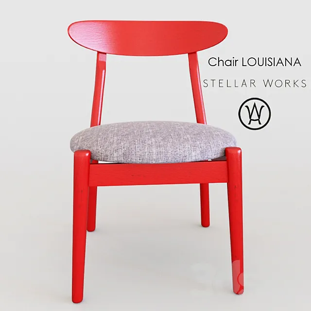 Chair LOUISIANA 3DModel