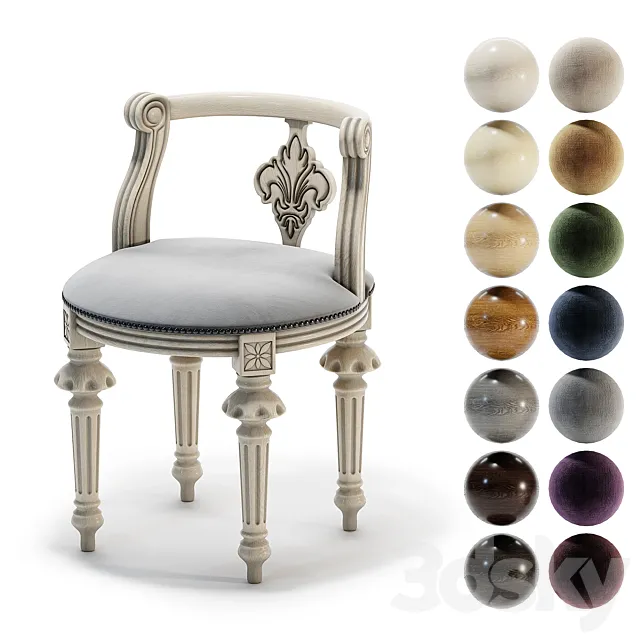 Chair Ludwik 3D Model