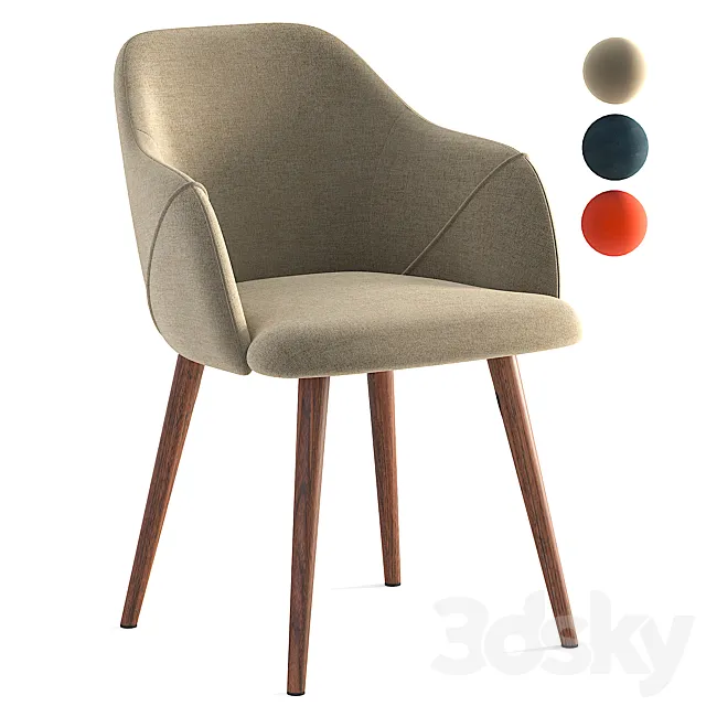 Chair lule 3D Model