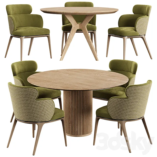 Chair Maly Konyshev PALAIS ROYAL Table Clark Table 3D Model Chair Maly Konyshev PALAIS ROYAL Table Clark Table 3D Model