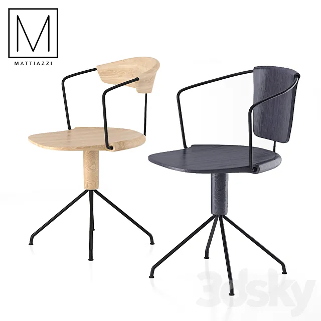 Chair Mattiazzi 3D Model