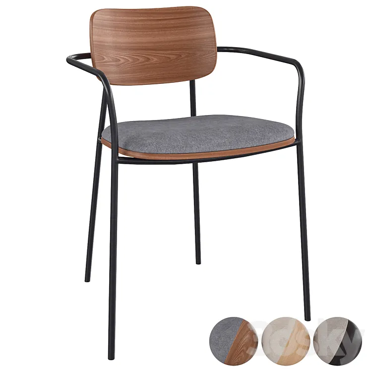 Chair Maureen 3D Model Free Download